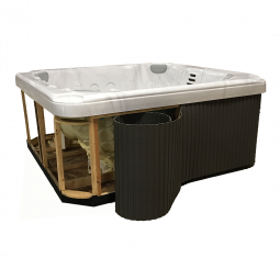 Flexible Spa Panel Replacement Hot Tub Kit DEEP GRAY